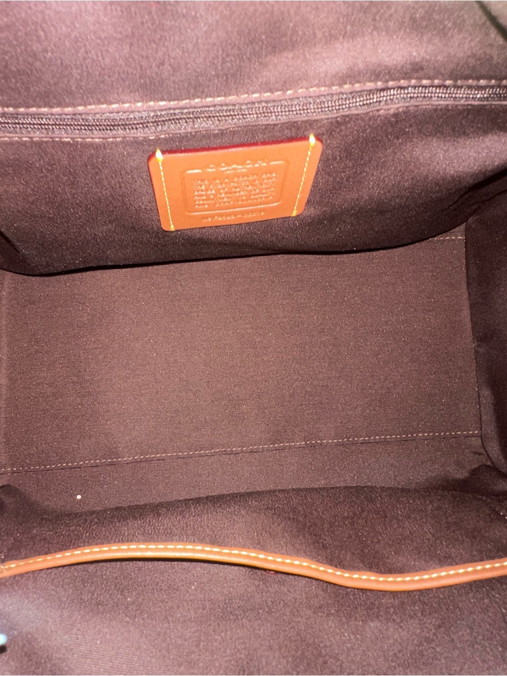 Coach Outlet Rowan Large Satchel Bag - Picture 10 of 10